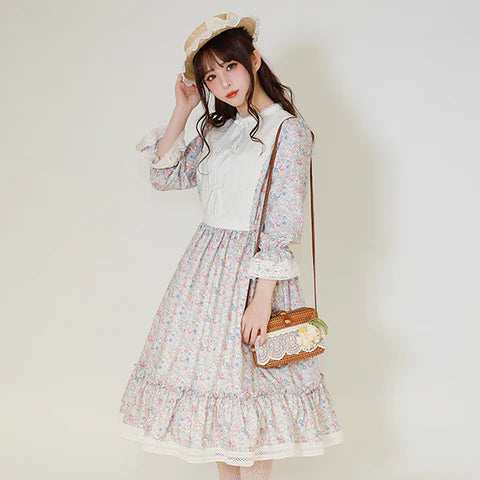 Melody Basket Nostalgic letterスカート Melody BasKet-メロディバスケット – fraisier on-line