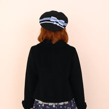 画像をギャラリービューアに読み込む, リボンカラーショートコート(Ribbon collar short coat)