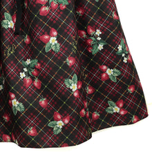 画像をギャラリービューアに読み込む, Strawberry Tartan ワンピース (Strawberry tartan dress)