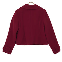 画像をギャラリービューアに読み込む, リボンカラーショートコート(Ribbon collar short coat)