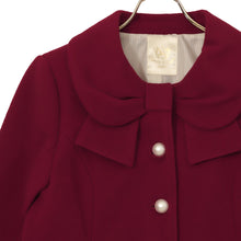 画像をギャラリービューアに読み込む, リボンカラーショートコート(Ribbon collar short coat)