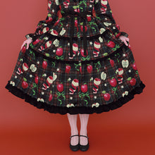 画像をギャラリービューアに読み込む, タータンRibbonAppleドレス(Tartan Ribbon Apple long dress)