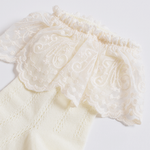 画像をギャラリービューアに読み込む, Melodyレースクルーソックス