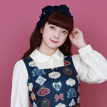 画像をギャラリービューアに読み込む, ベルベットリボンクリップ