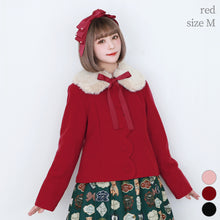 画像をギャラリービューアに読み込む, ファーティペットスカラップショートコート