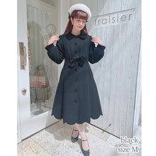 画像をギャラリービューアに読み込む, モノトーンスカラップコート