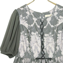 画像をギャラリービューアに読み込む, Arabesqueレースアップワンピース