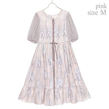 画像をギャラリービューアに読み込む, Arabesqueレースアップワンピース