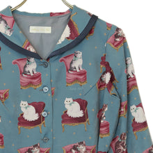 画像をギャラリービューアに読み込む, Cats castle フロントボタンワンピース