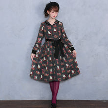画像をギャラリービューアに読み込む, Cats castle フロントボタンワンピース