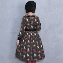 画像をギャラリービューアに読み込む, Cats castle フロントボタンワンピース