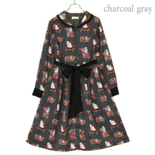 画像をギャラリービューアに読み込む, Cats castle フロントボタンワンピース