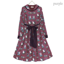 画像をギャラリービューアに読み込む, Cats castle フロントボタンワンピース