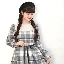 画像をギャラリービューアに読み込む, Melodyタータンティアードワンピース