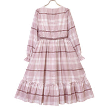 画像をギャラリービューアに読み込む, Melodyタータンティアードワンピース