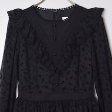 画像をギャラリービューアに読み込む, フローラルシフォンワンピース