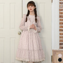 画像をギャラリービューアに読み込む, フローラルシフォンワンピース