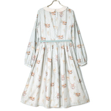 画像をギャラリービューアに読み込む, そよ風に揺れる麦畑の丸襟ワンピース