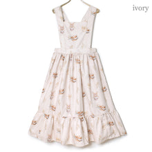 画像をギャラリービューアに読み込む, そよ風に揺れる麦畑のサロペットスカート