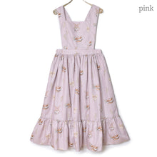 画像をギャラリービューアに読み込む, そよ風に揺れる麦畑のサロペットスカート