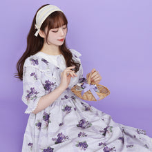 画像をギャラリービューアに読み込む, Violet laceヨーク切替ワンピース