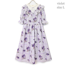 画像をギャラリービューアに読み込む, Violet laceヨーク切替ワンピース