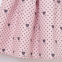 画像をギャラリービューアに読み込む, Little dot heartキッズワンピース