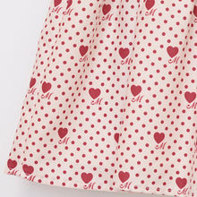 画像をギャラリービューアに読み込む, Little dot heartキッズワンピース