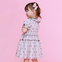 画像をギャラリービューアに読み込む, Little dot heartキッズワンピース