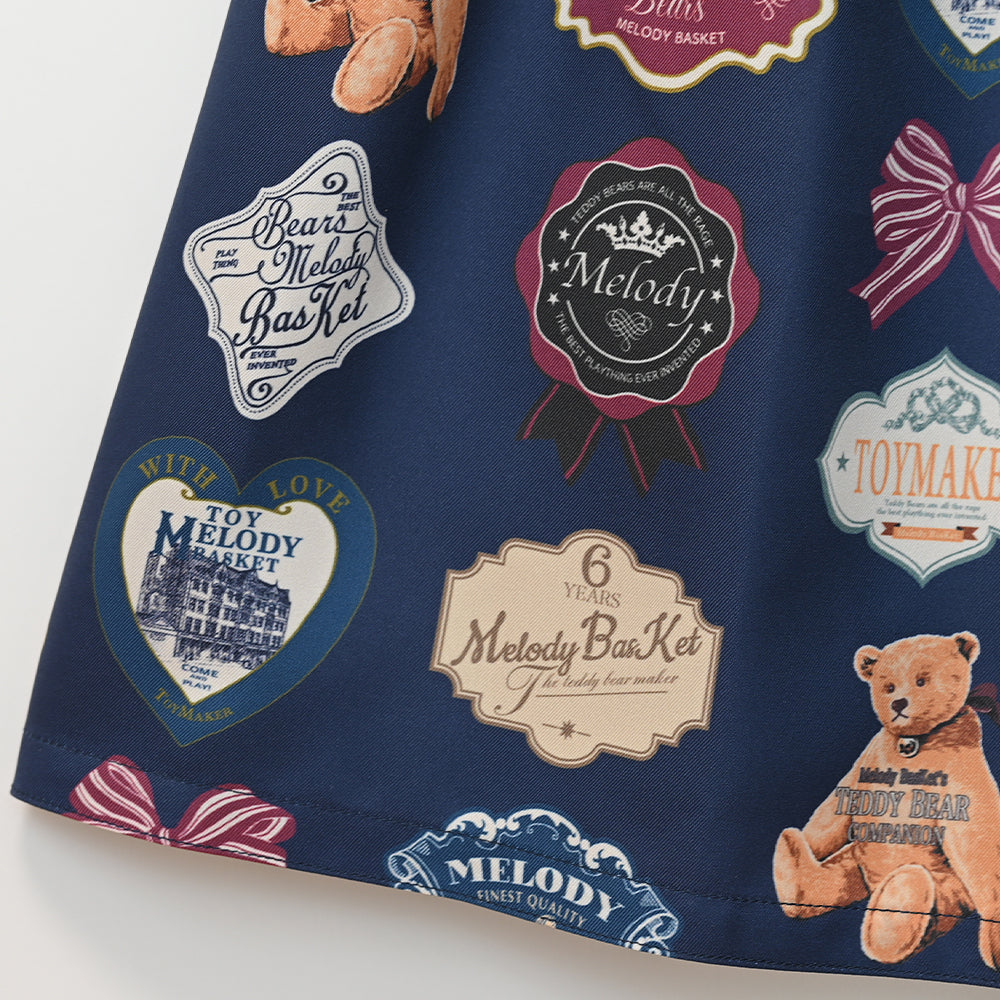 Bear labelジャンパースカート