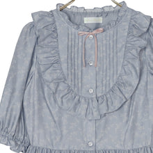 画像をギャラリービューアに読み込む, Flower Teddy bearフロントボタンワンピース