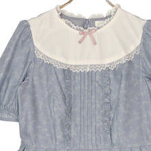 画像をギャラリービューアに読み込む, Flower Teddy bearチュールヨークワンピース