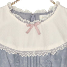 画像をギャラリービューアに読み込む, Flower Teddy bearチュールヨークワンピース