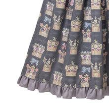 画像をギャラリービューアに読み込む, Flower crownジャンパースカート