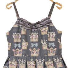 画像をギャラリービューアに読み込む, Flower crownジャンパースカート