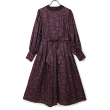 画像をギャラリービューアに読み込む, British Ladyビックスリーブワンピース