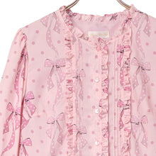 Load image into Gallery viewer, Tied ribbon front button dress