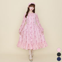 Load image into Gallery viewer, Tied ribbon front button dress