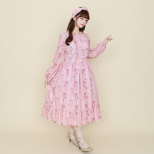 Load image into Gallery viewer, Tied ribbon front button dress