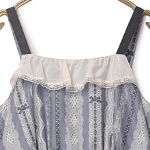 画像をギャラリービューアに読み込む, レースミルフィーユジャンパースカート