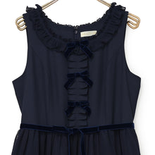 画像をギャラリービューアに読み込む, ご令嬢のチュールノースリーブワンピース