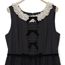 画像をギャラリービューアに読み込む, ご令嬢のチュールノースリーブワンピース