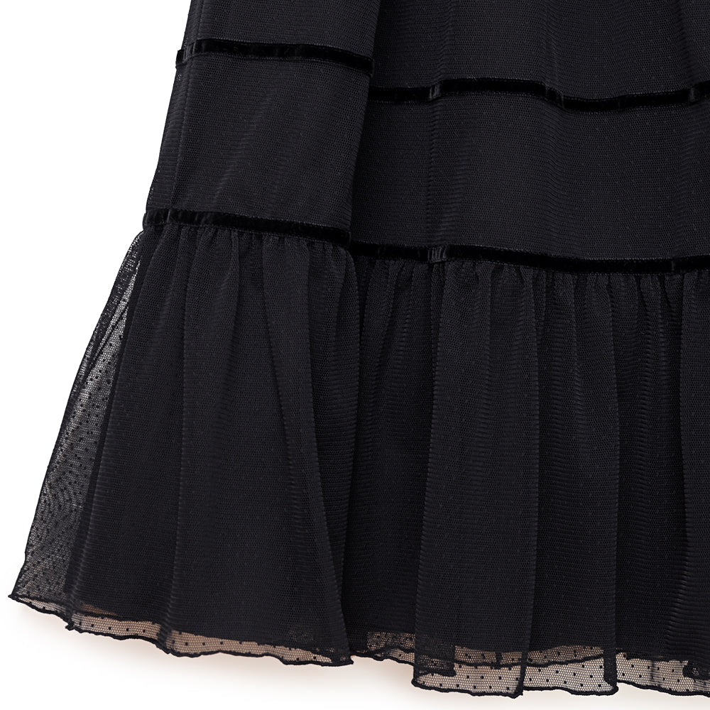 Lady tulle sleeveless dress