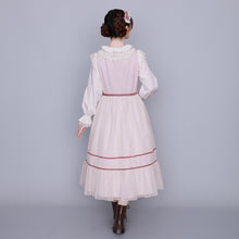 画像をギャラリービューアに読み込む, ご令嬢のチュールノースリーブワンピース