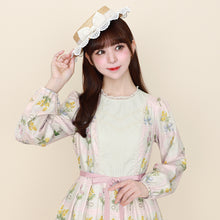 Load image into Gallery viewer, Mimosa and gingham check switching dress