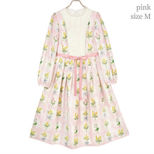Load image into Gallery viewer, Mimosa and gingham check switching dress