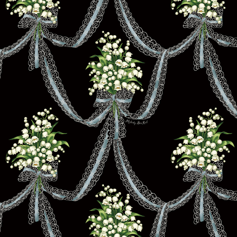 鈴蘭ブーケのジャンパースカート