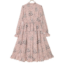 画像をギャラリービューアに読み込む, Vintage bearフロントボタンワンピース