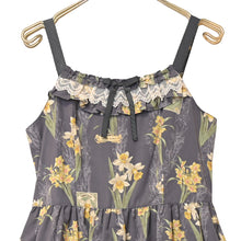 画像をギャラリービューアに読み込む, 野に咲く水仙のジャンパースカート