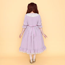 画像をギャラリービューアに読み込む, カノン レースカラーワンピース